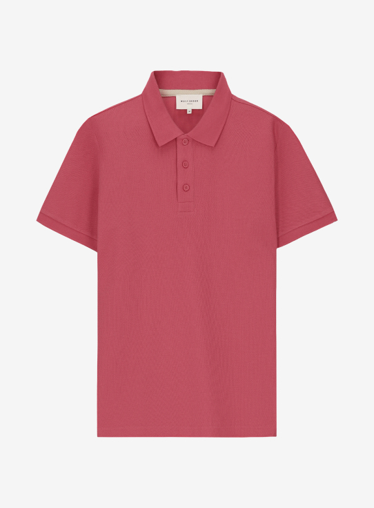 Polo z merceryzowanej bawełny