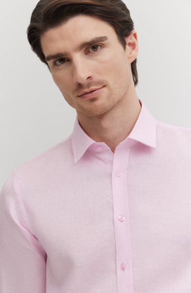 Lniana koszula formalna