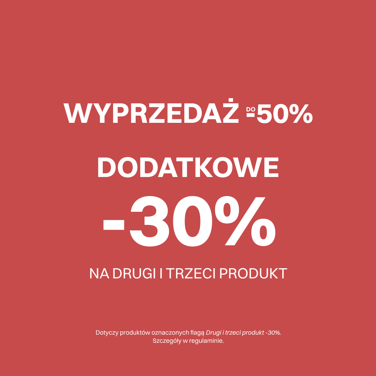 WYPRZEDAŻ DO -50%