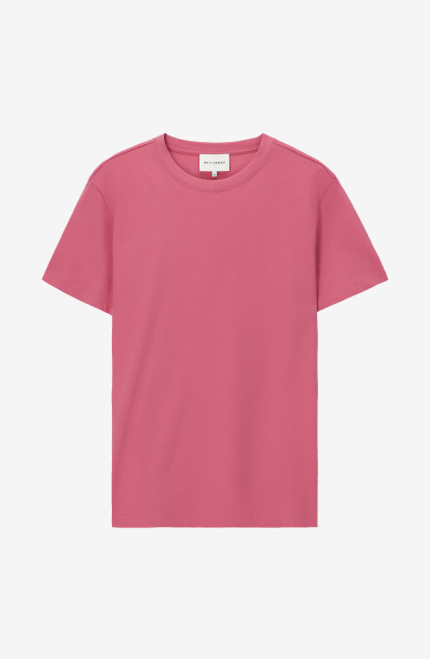 Gładki t-shirt z bawełny organicznej