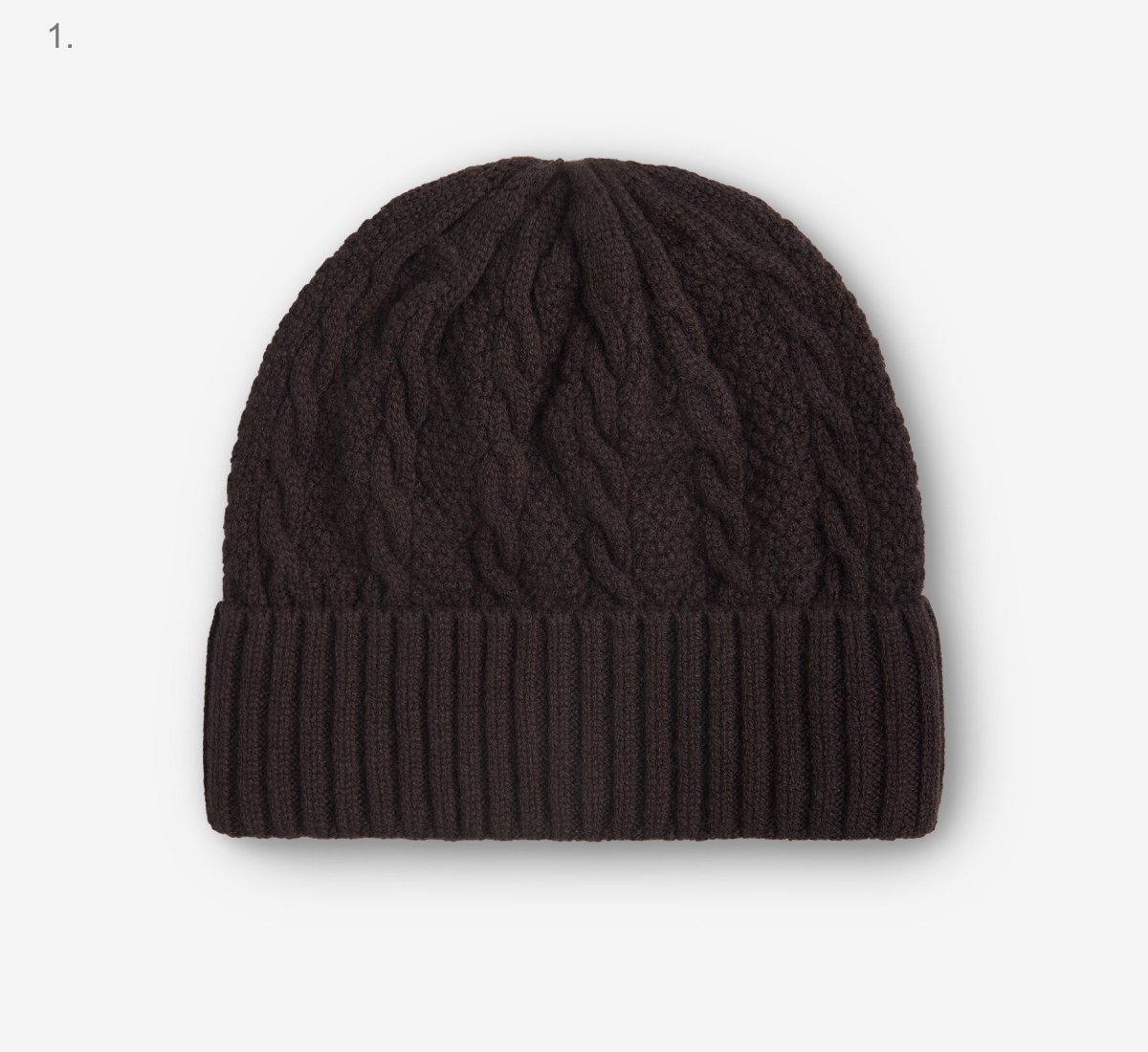 Czapka z wełny merino