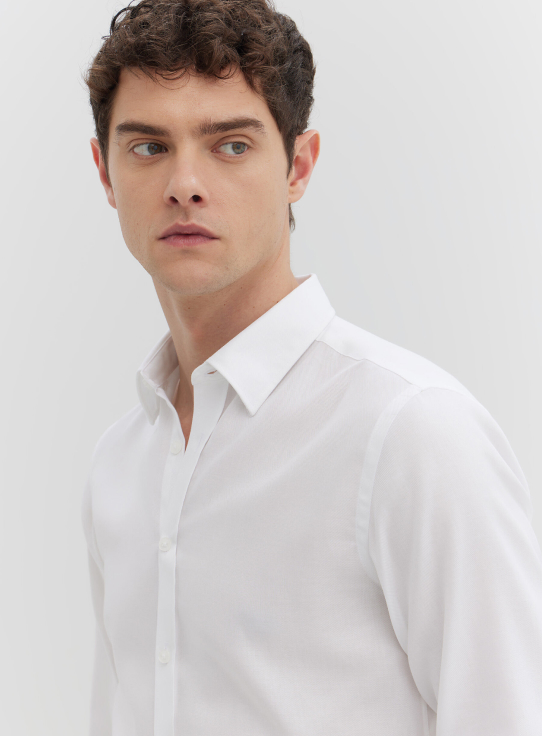 Koszula z diagonalnej bawełny