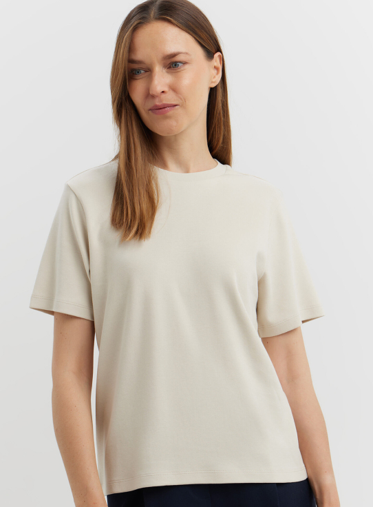 T-shirt damski z bawełny organicznej