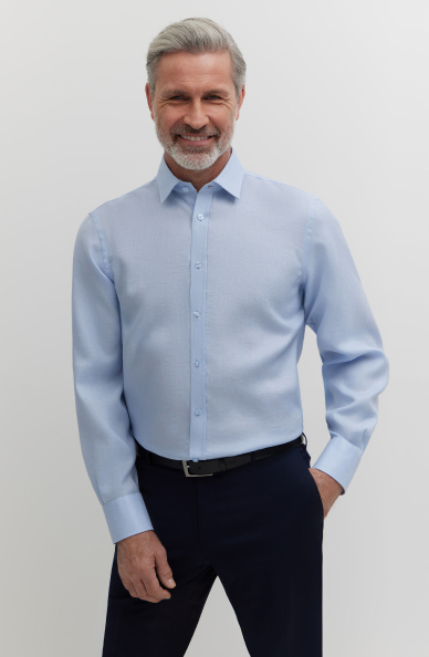 Lniana koszula formalna