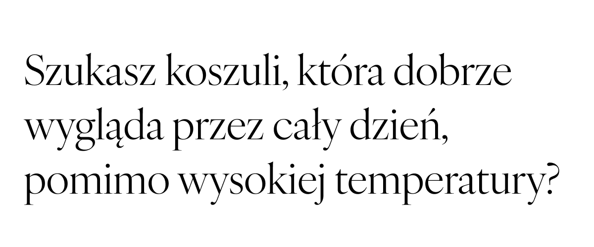 Lniane koszule formalne