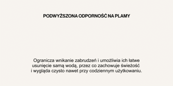 Odporność na plamy