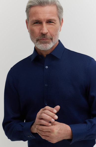 Lniana koszula formalna