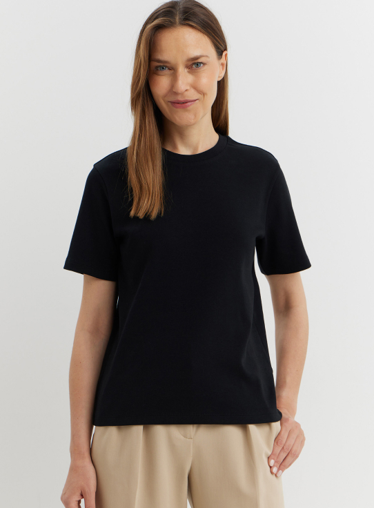 T-shirt damski z bawełny organicznej