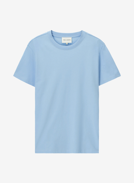 Gładki t-shirt z bawełny organicznej