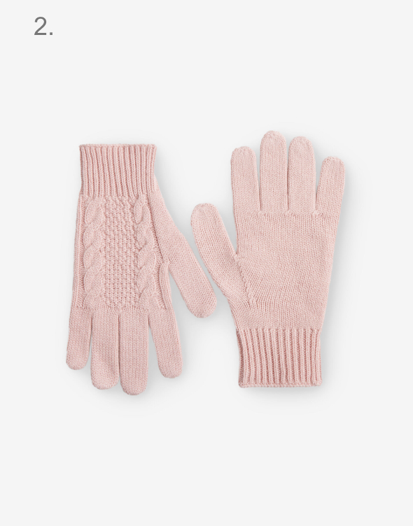 Rękawiczki z wełny merino